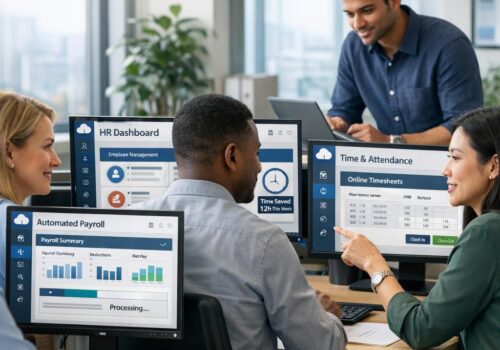 Wie mittelständische Unternehmen mit cloudbasierten HR-Systemen Gehaltsabrechnungen automatisieren und wertvolle Zeit sparen